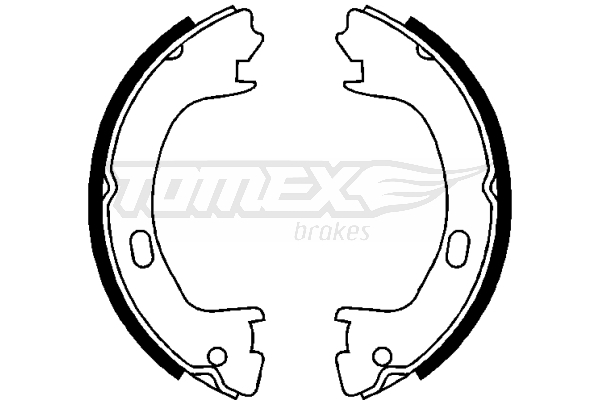 Sada brzdových čeľustí TOMEX Brakes